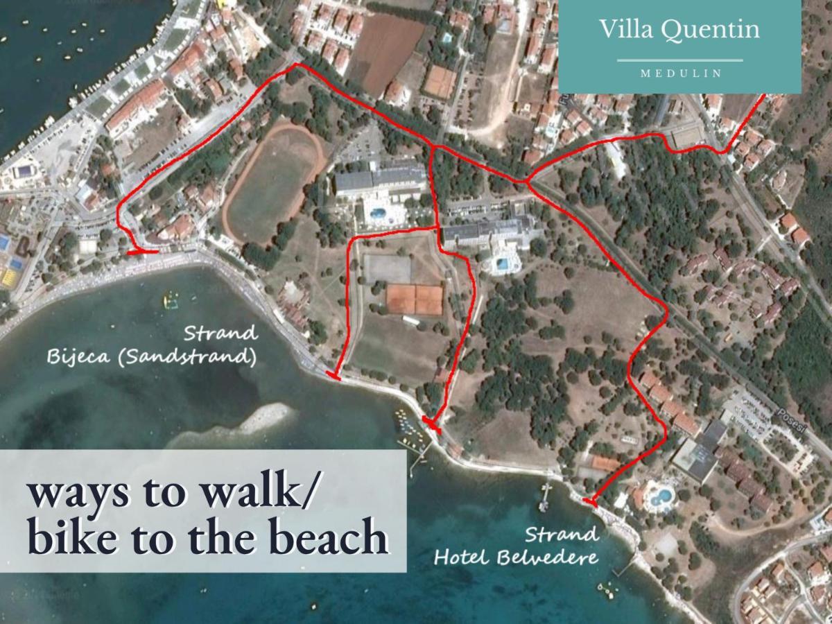 Villa Quentin - Quiet Place Close To Beach Medulin Kültér fotó